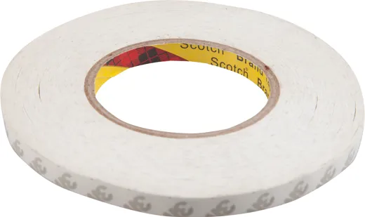 Double sided shop glue strips